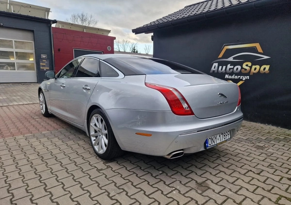 Jaguar XJ cena 62000 przebieg: 224000, rok produkcji 2011 z Mirosławiec małe 407